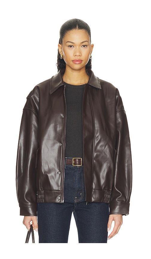 Kenny Bomber Jacket in Brown. - size L (also in M, S, XL, XS, XXL, XXS) - LIONESS - Modalova