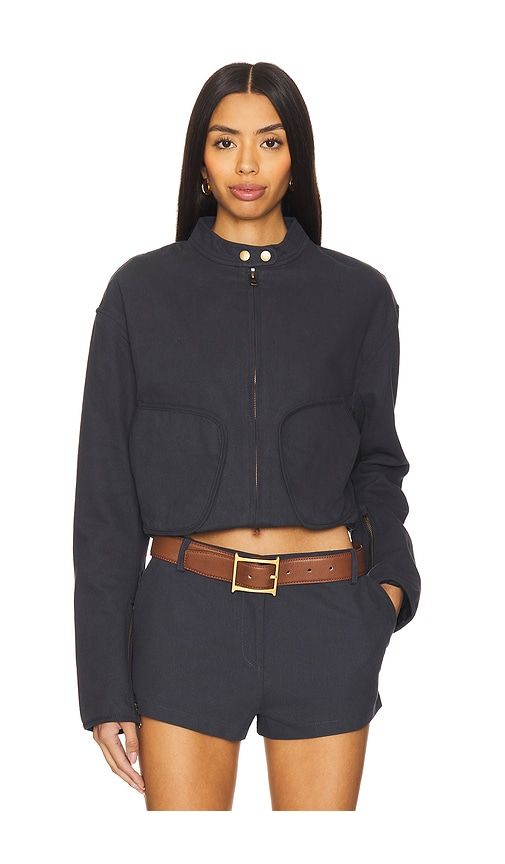 Crue Jacket in Navy. - size M (also in S, XL, XS, XXL, XXS) - LIONESS - Modalova