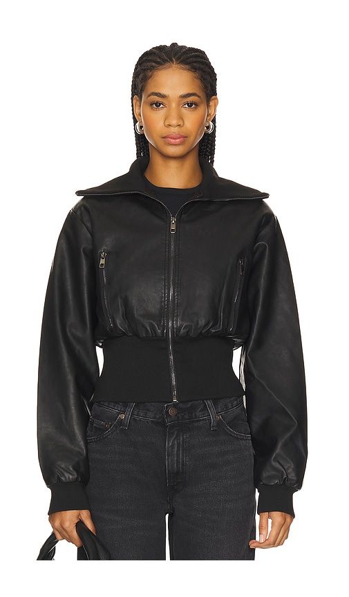 Westwood Crop Jacket in Black. - size L (also in M, S, XS, XXS) - LIONESS - Modalova