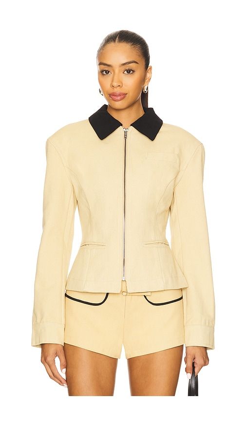 Soho Jacket in Beige. - size L (also in M, S, XL, XS, XXL) - LIONESS - Modalova