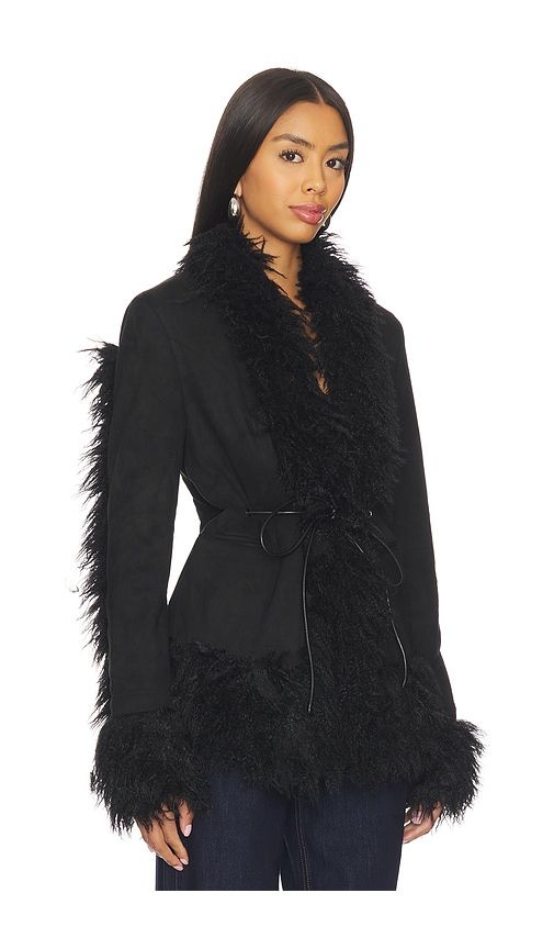 Oui Oui Coat in Black. - size L (also in M, S, XL, XS) - LIONESS - Modalova