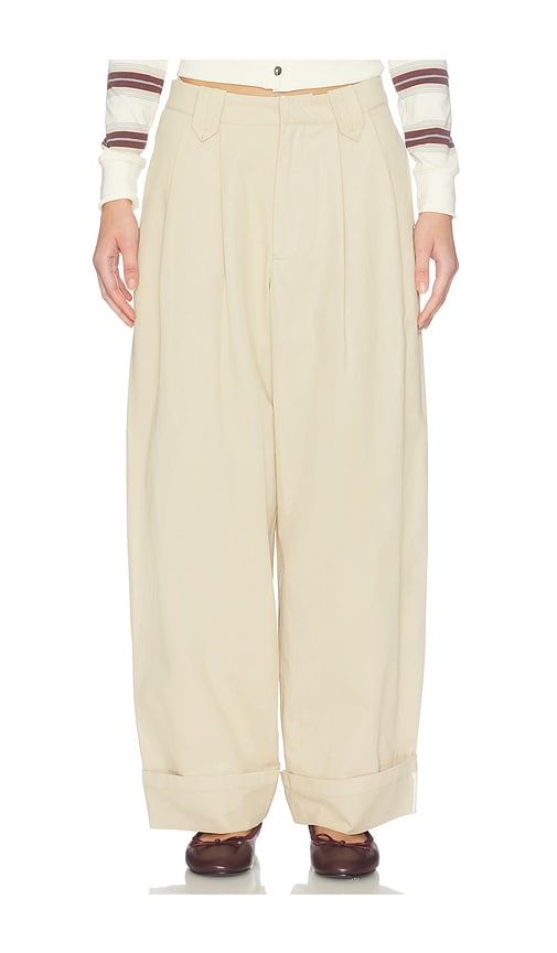 Kendall Pant in Ivory. - size L (also in M, S, XL, XS, XXS) - LIONESS - Modalova
