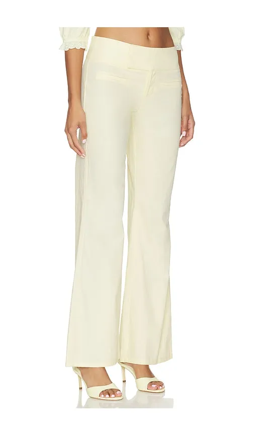 Totti Pant in Yellow. - size L (also in M, S, XXS) - LIONESS - Modalova