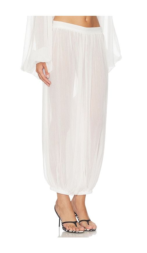Suite Escape Pant in White. - size L (also in M, S, XS, XXS) - LIONESS - Modalova