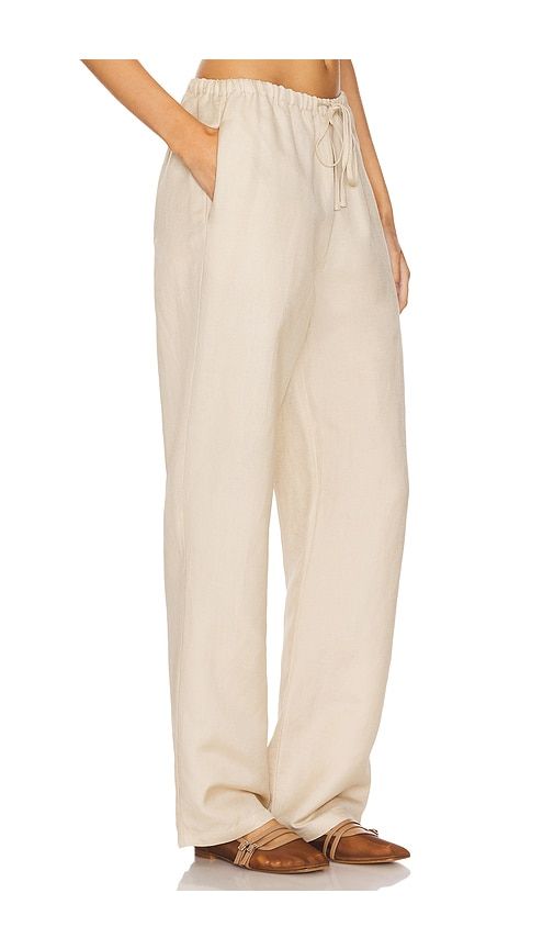 Ride With Me Pant in Cream. - size S (also in XL, XS, XXL, XXS) - LIONESS - Modalova