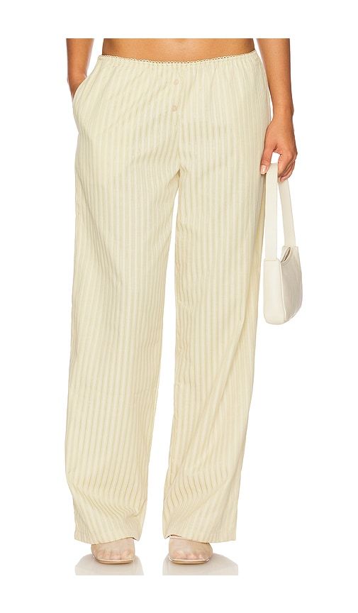 In Bloom Pant in Lemon. - size L (also in M, XL) - LIONESS - Modalova