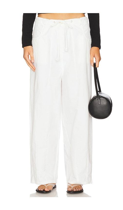 Riptide Pant in White. - size L (also in M, S, XL, XS) - LIONESS - Modalova