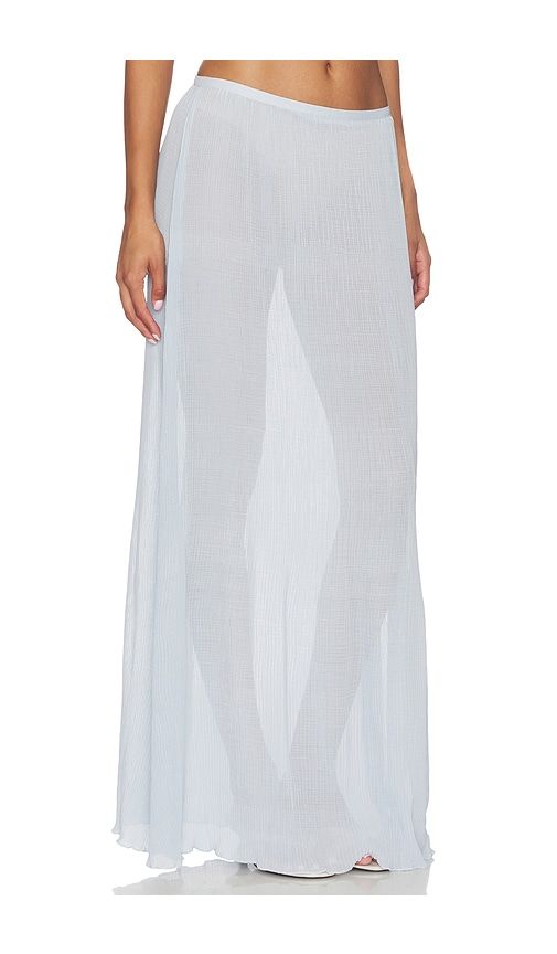 Ford Maxi Skirt in Baby Blue. - size S (also in XXS, XS, M, L) - LIONESS - Modalova