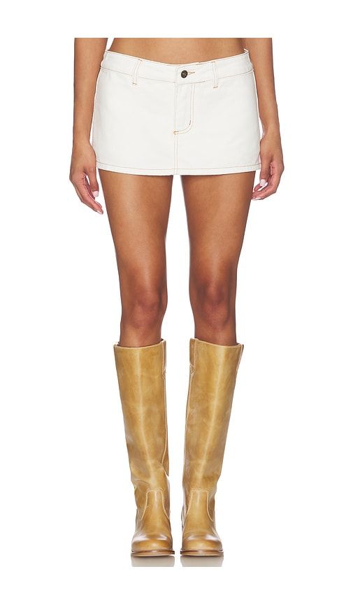 Rhode Mini Skirt in White. - size L (also in S, XL, XXL) - LIONESS - Modalova