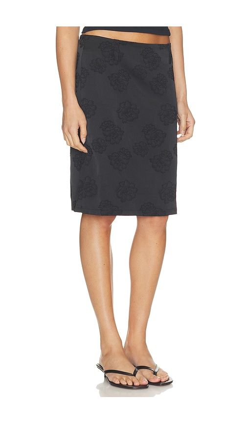 Play On Midi Skirt in Black. - size L (also in M, S, XS, XXS) - LIONESS - Modalova
