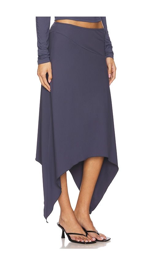Cherie Midi Skirt in Grey. - size XL (also in XXL) - LIONESS - Modalova