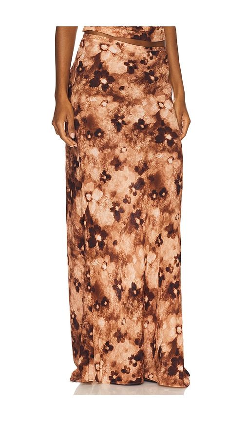 Hudson Maxi Skirt in Brown. - size XS (also in XXS) - LIONESS - Modalova
