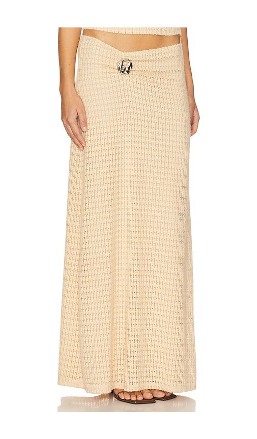 X REVOLVE in Your Dreams Skirt in Beige. - size S (also in XS, XXS) - LIONESS - Modalova