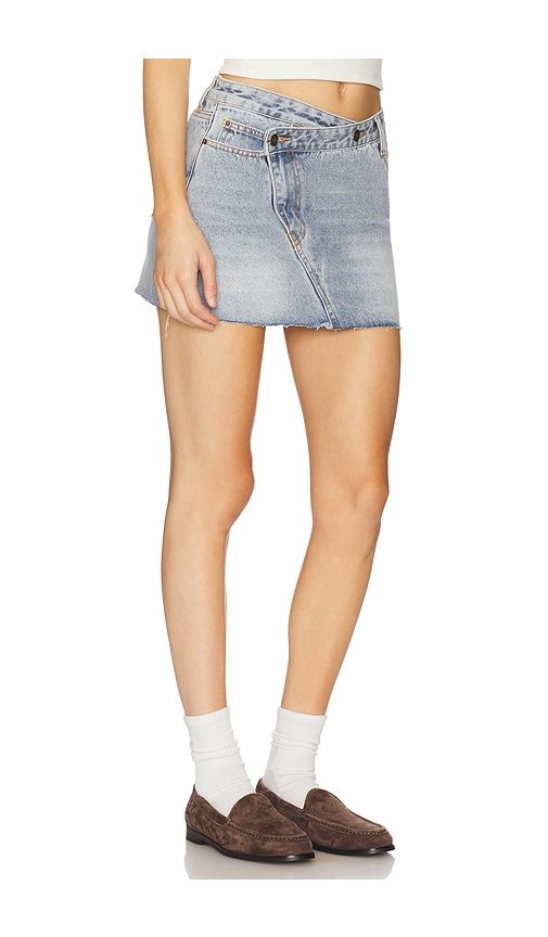 Moss Mini Skirt in Blue. - size XS (also in XXS) - LIONESS - Modalova