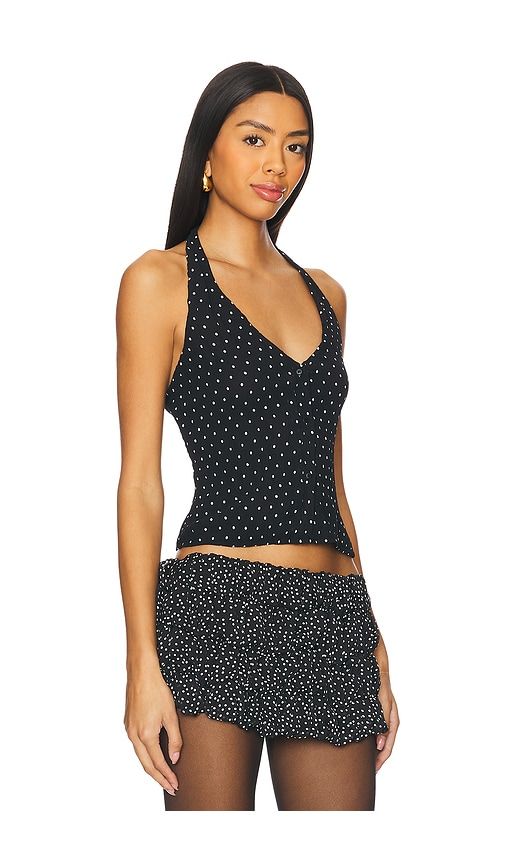 Brat Halter Top in Black. - size L (also in M, XL, XS, XXL) - LIONESS - Modalova