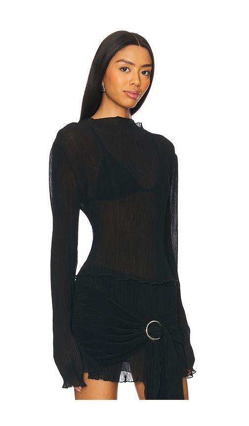 Ford Long Sleeve Top in Black. - size L (also in M, S, XL, XS, XXS) - LIONESS - Modalova