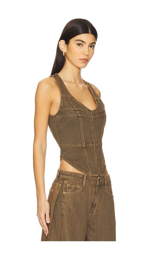 Westwood Top in Brown. - size XS (also in XXS) - LIONESS - Modalova