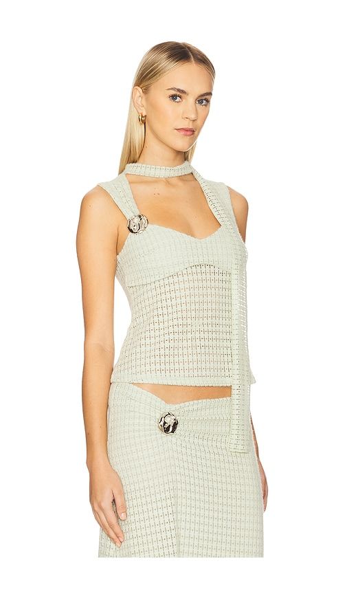 X REVOLVE in Your Dreams Top in Green. - size M (also in S, XS) - LIONESS - Modalova