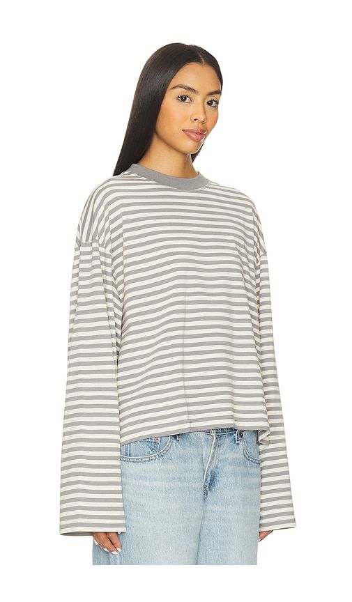 Bloom Long Sleeve Top in Grey. - size L (also in M, S, XL, XS, XXS) - LIONESS - Modalova