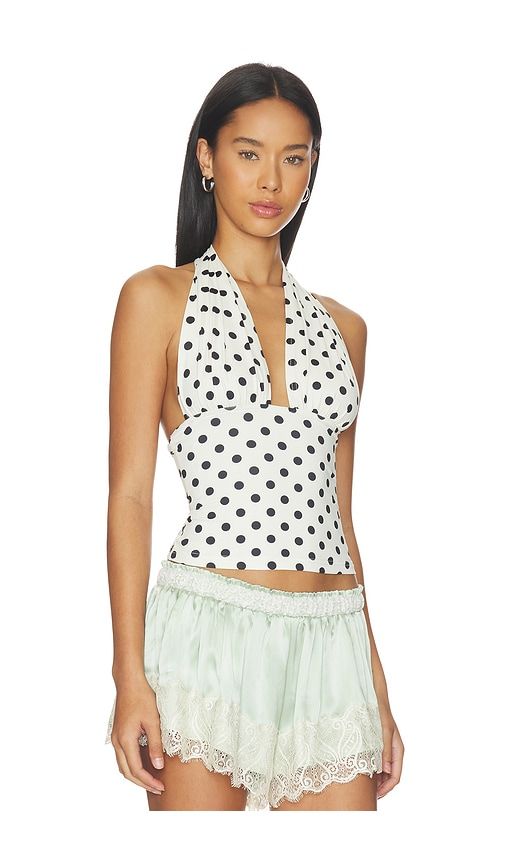 Safari Halter Top in White. - size L (also in M, S, XL, XS, XXL, XXS) - LIONESS - Modalova