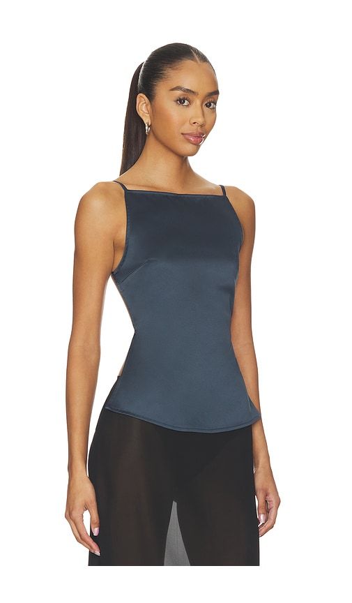 Camille Backless Top in Navy. - size L (also in M, S, XL, XS, XXL, XXS) - LIONESS - Modalova