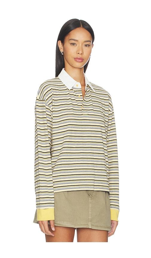 X REVOLVE Countryside Jersey Polo in Grey. - size L (also in M, S, XS) - LIONESS - Modalova