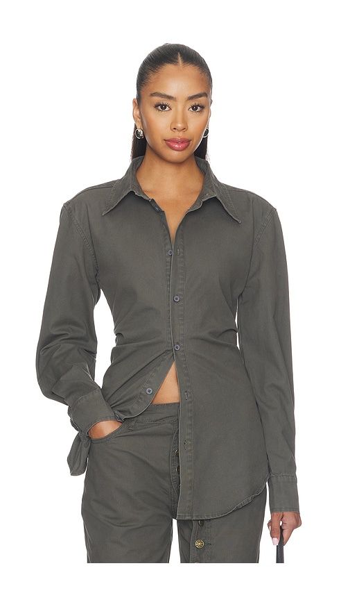 Naomi Shirt in Green. - size M (also in S, XS, XXS) - LIONESS - Modalova