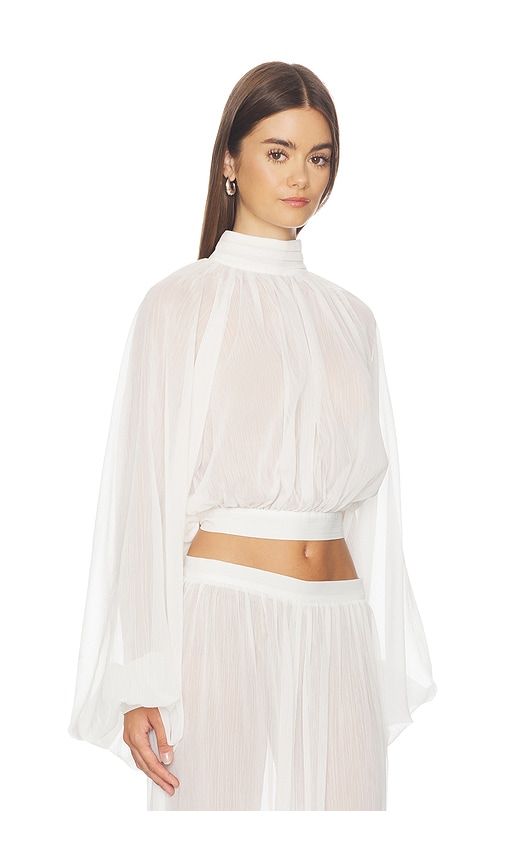 Suite Escape Top in White. - size L (also in M, S, XS) - LIONESS - Modalova