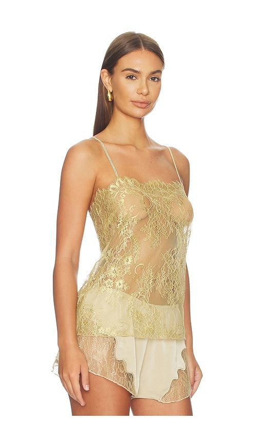 Golden Hour Cami in Metallic . - size L (also in M, S, XL, XS, XXS) - LIONESS - Modalova