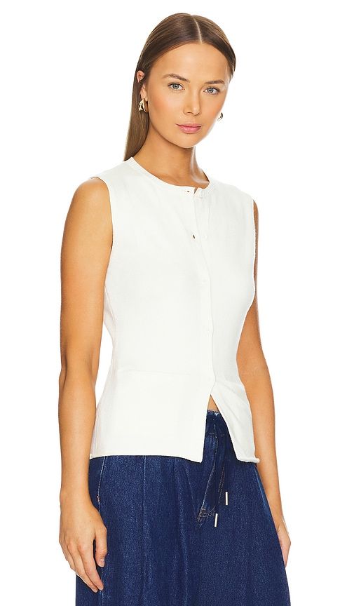Kourt Vest in White. - size XL (also in XS) - LIONESS - Modalova