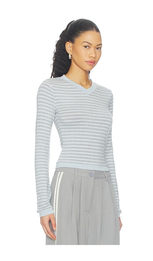 Barbie Long Sleeve Top in Baby Blue. - size S (also in XXS, XS, M, L, XL) - LIONESS - Modalova