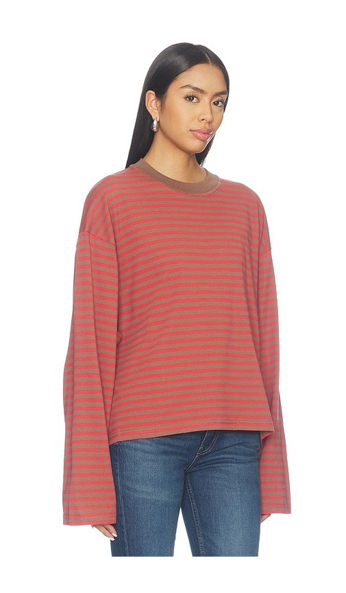 Bloom Long Sleeve Top in Red. - size L (also in M, S, XS, XXS) - LIONESS - Modalova