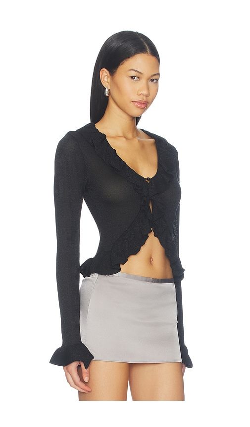 Long Nights Long Sleeve Top in Black. - size L (also in M, S, XS, XXL, XXS) - LIONESS - Modalova