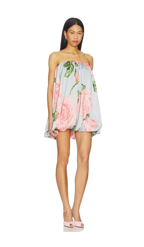 Flute Mini Dress in Baby Blue,Pink. - size 8/S (also in 10/M, 12/L, 14/XL) - L'IDEE - Modalova