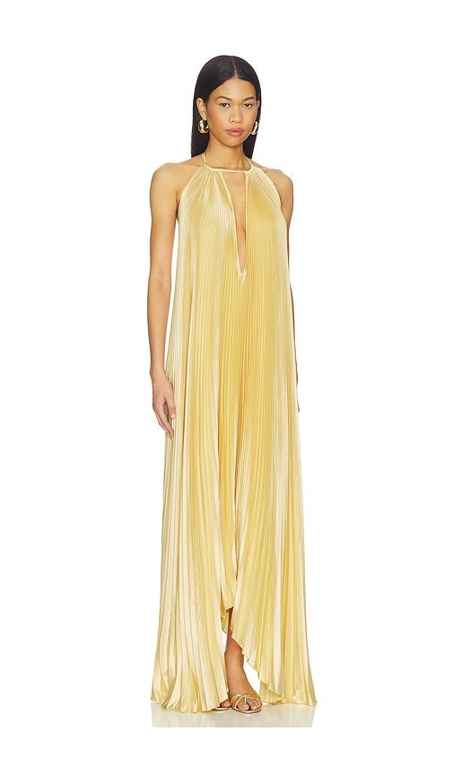 Boheme Gown in Yellow. - size 10/M (also in 12/L, 6/XS) - L'IDEE - Modalova