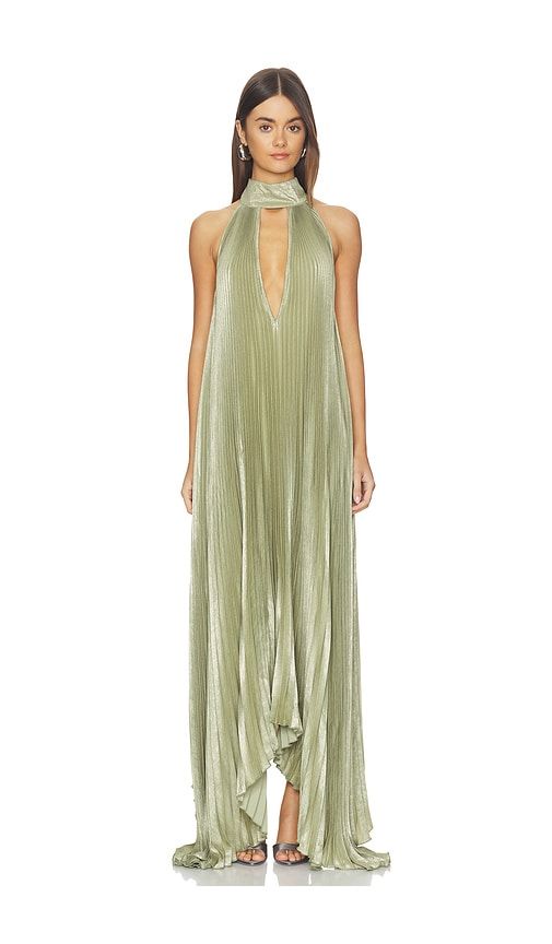 Opera Gown in Sage. - size 12/L (also in 14/XL, 8/S) - L'IDEE - Modalova