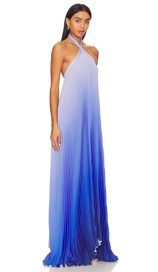 Deesse Gown in Blue. - size 10/M (also in 14/XL, 6/XS, 8/S) - L'IDEE - Modalova