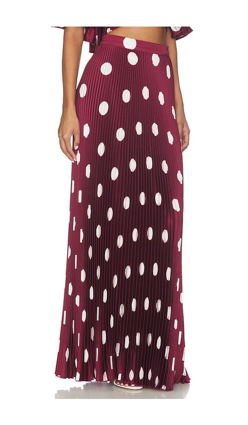 Gala Skirt in Wine. - size 10/M (also in 6/XS, 8/S) - L'IDEE - Modalova