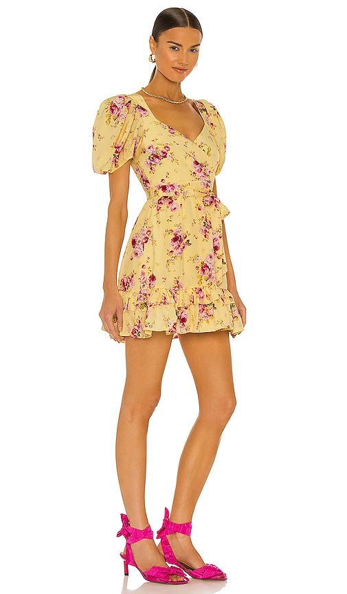Mini Quinn Dress in Yellow. - size 0 (also in 6) - LIKELY - Modalova