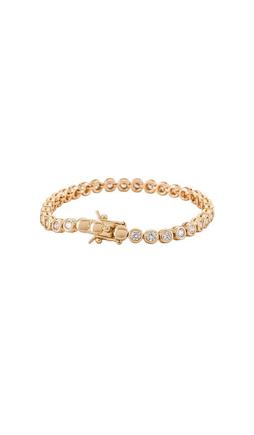 Reese Tennis Bracelet in Metallic - Lili Claspe - Modalova