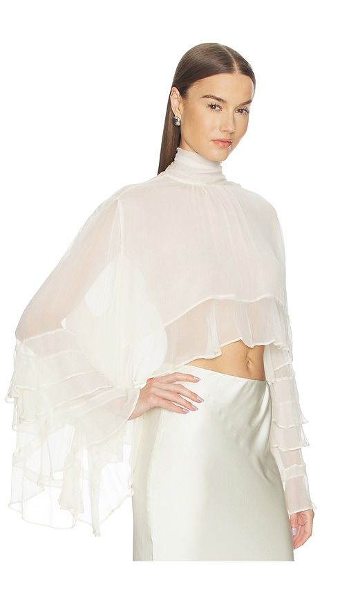 Zoe Ruffle Blouse in . - size L (also in M, S, XL, XS, XXS) - LOBA - Modalova