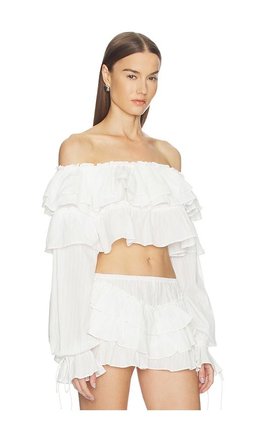 Iliana Ruffle Top in . - size M (also in S, XL, XS) - LOBA - Modalova