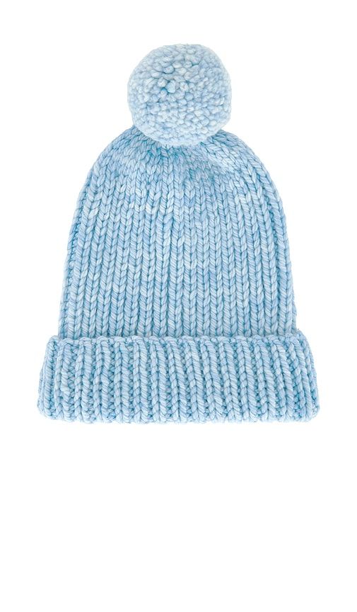 April Chunky Knit Hat in Baby Blue - Loeffler Randall - Modalova