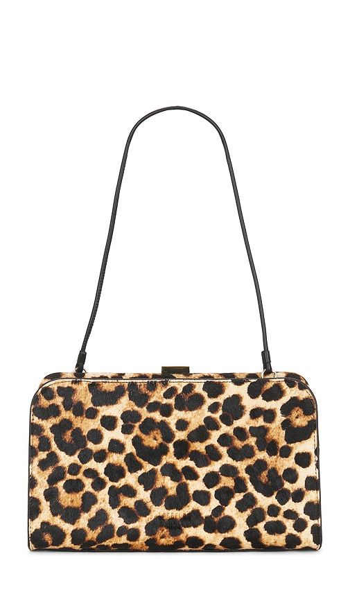 Brushed Hair Calf Clutch in Brown - Loeffler Randall - Modalova