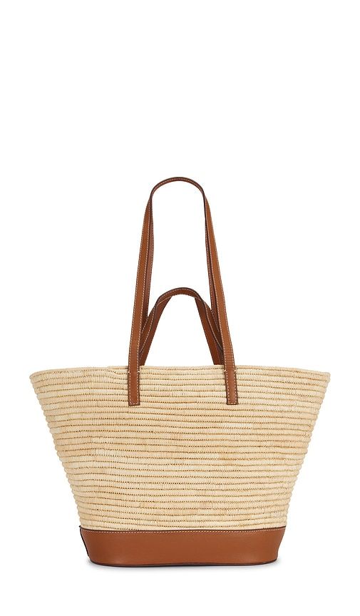 Granger Straw Tote Bag in Tan - Loeffler Randall - Modalova