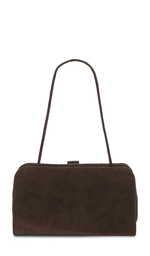 Split Suede Clutch in Brown - Loeffler Randall - Modalova