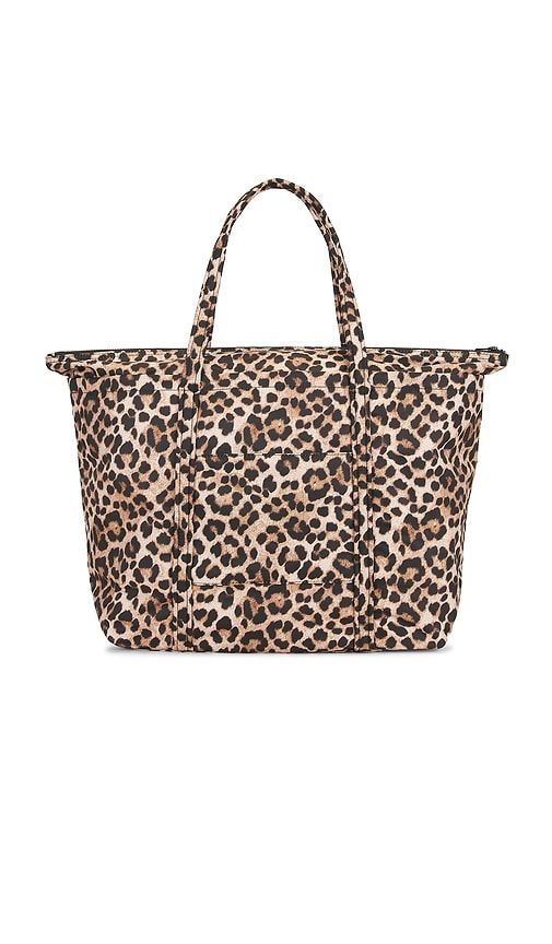 Brushed Printed Nylon Tote Bag in Brown - Loeffler Randall - Modalova