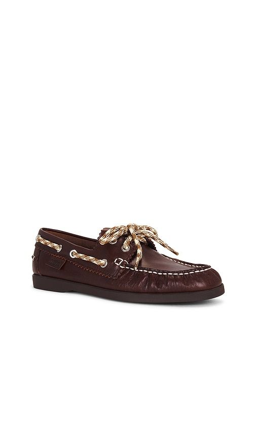 Franco Boat Shoe in Brown. - size 10 (also in 6, 6.5, 7, 7.5, 8.5, 9, 9.5) - Loeffler Randall - Modalova