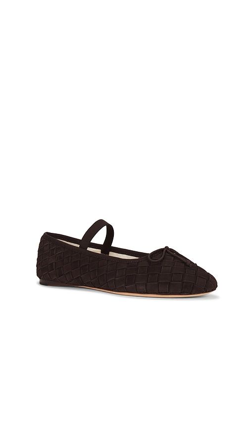 Leonie Ballet Flat in Chocolate. - size 10 (also in 6, 6.5, 7, 7.5, 8, 8.5, 9) - Loeffler Randall - Modalova