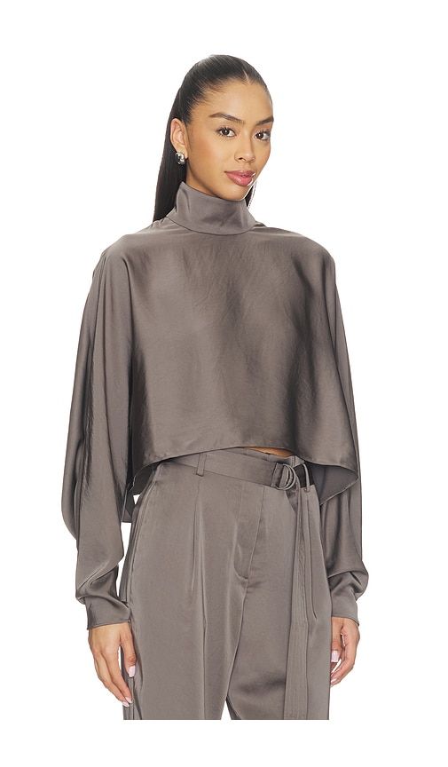 Caftan Top in Grey. - size L (also in M, S, XL) - LaPointe - Modalova